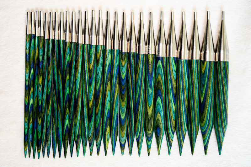 Options Interchangeable Caspian Circular Knitting Needle Set